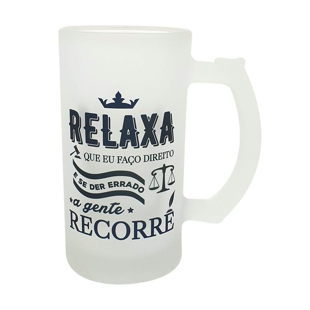 Caneca Relaxa Que Eu Faço Direito E se Der Errado Gente Recorre