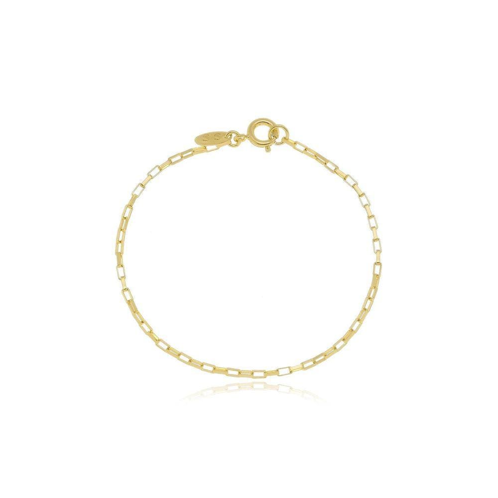 Pulseira Infantil Banhada A Ouro 18K