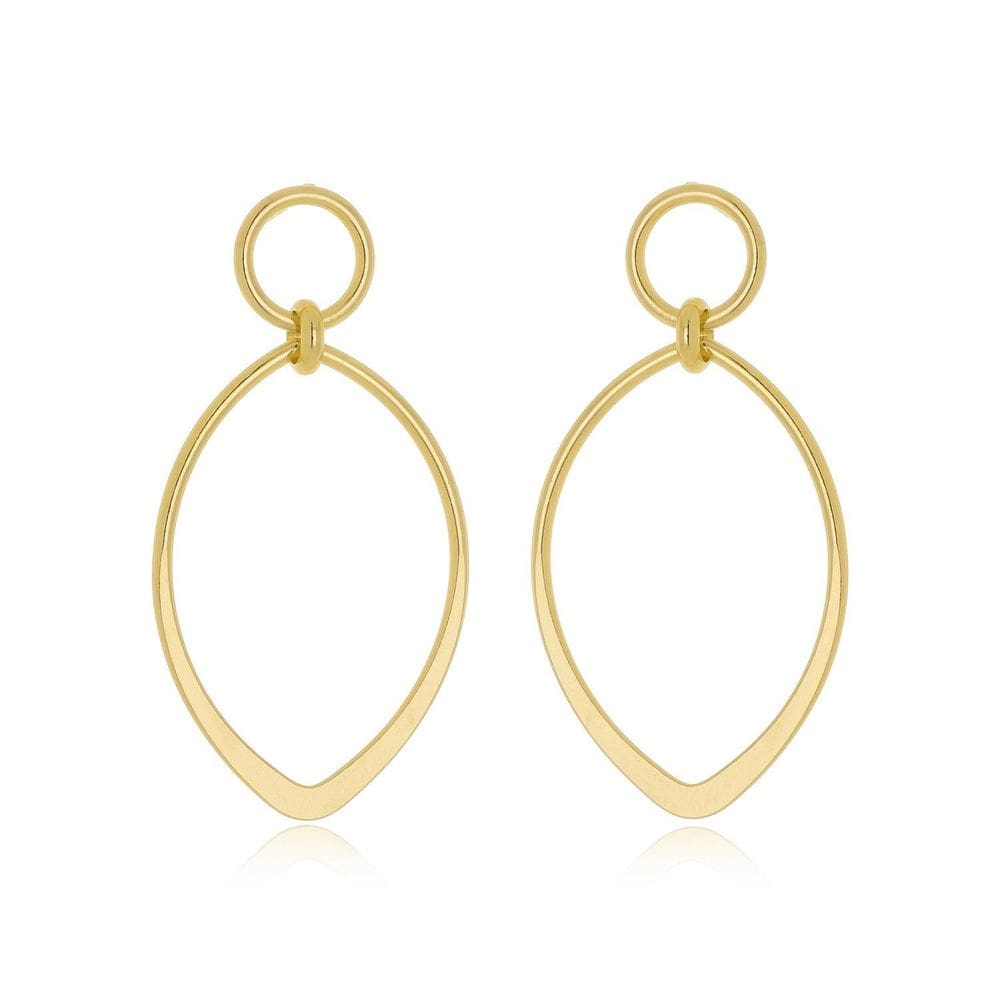 Brinco Banhado A Ouro 18K