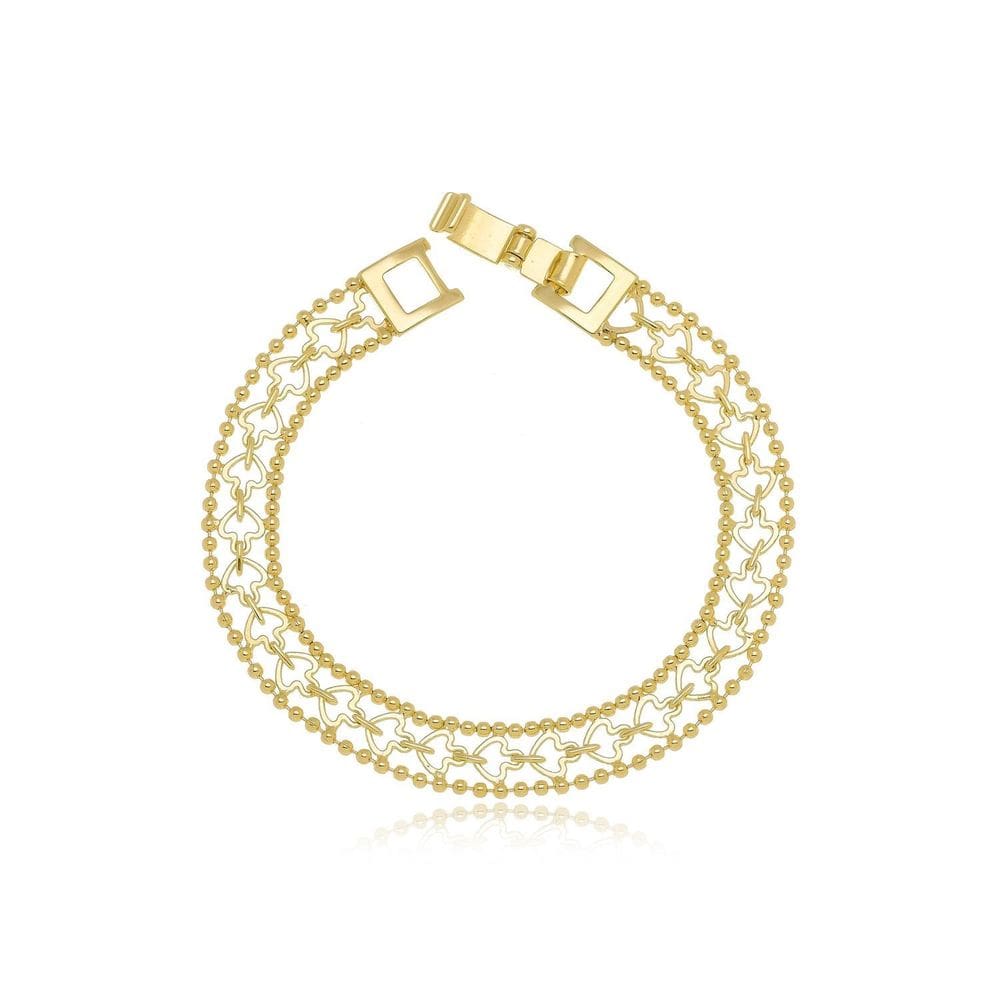 Pulseira Banhada A Ouro 18K