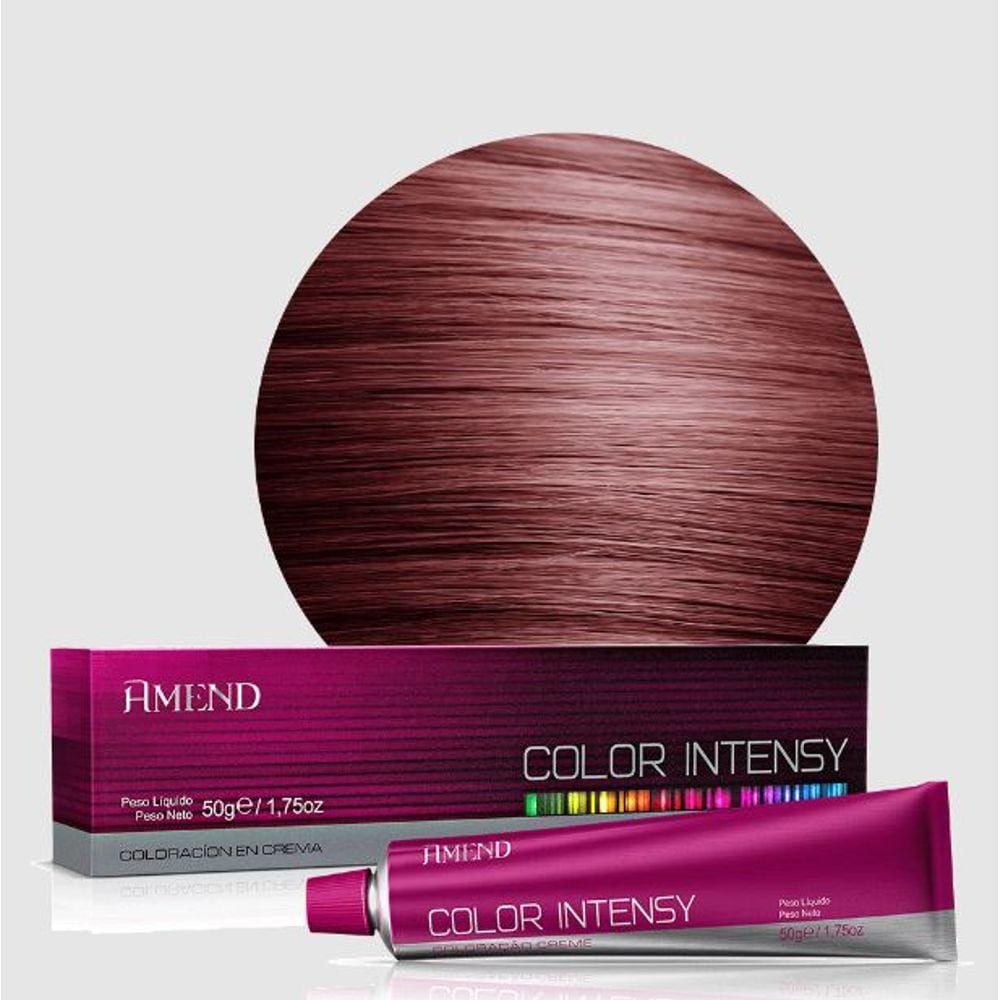 Coloração Amend Color Intensy 4.66 Castanho Médio Vermelho Intenso - 50g