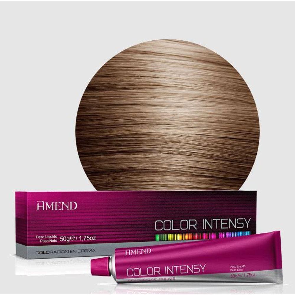 Coloração Amend Color Intensy 7.7 Louro Médio Marrom - 50g