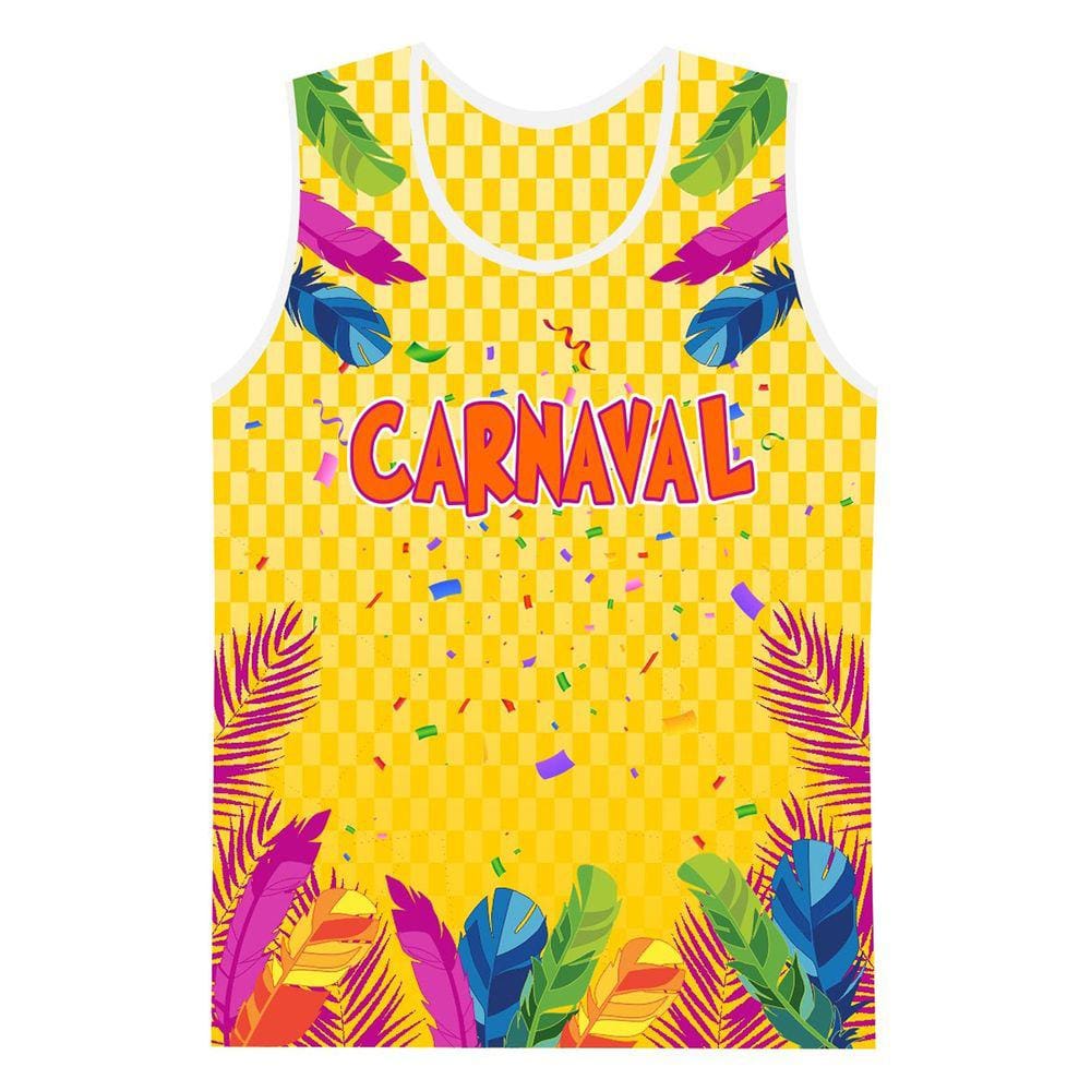 Abadá Regata Unissex Carnaval Bloco Folia