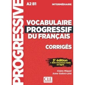 Vocabulaire Progressif Du Francais - Niveau Intermediaire - Corriges - 3Eme Ed