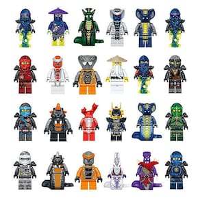 Blocos de construção Venalisa com Lego Ninjago 24
