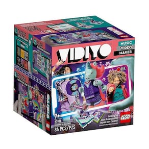 Brinquedo LEGO Vidiyo Unicorn DJ BeatBox 43106 com aplicativo para crianças