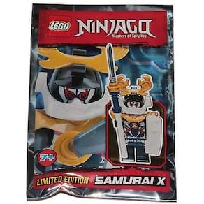 Conjunto de minifiguras LEGO Ninjago Samurai X 891843 de aproximadamente 4,5 cm