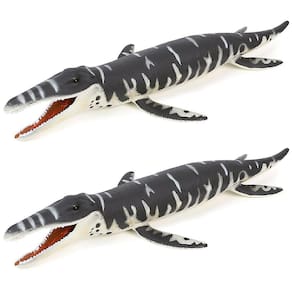 Modelo de estátua de Liopleurodon jurássico de brinquedo de dinossauro