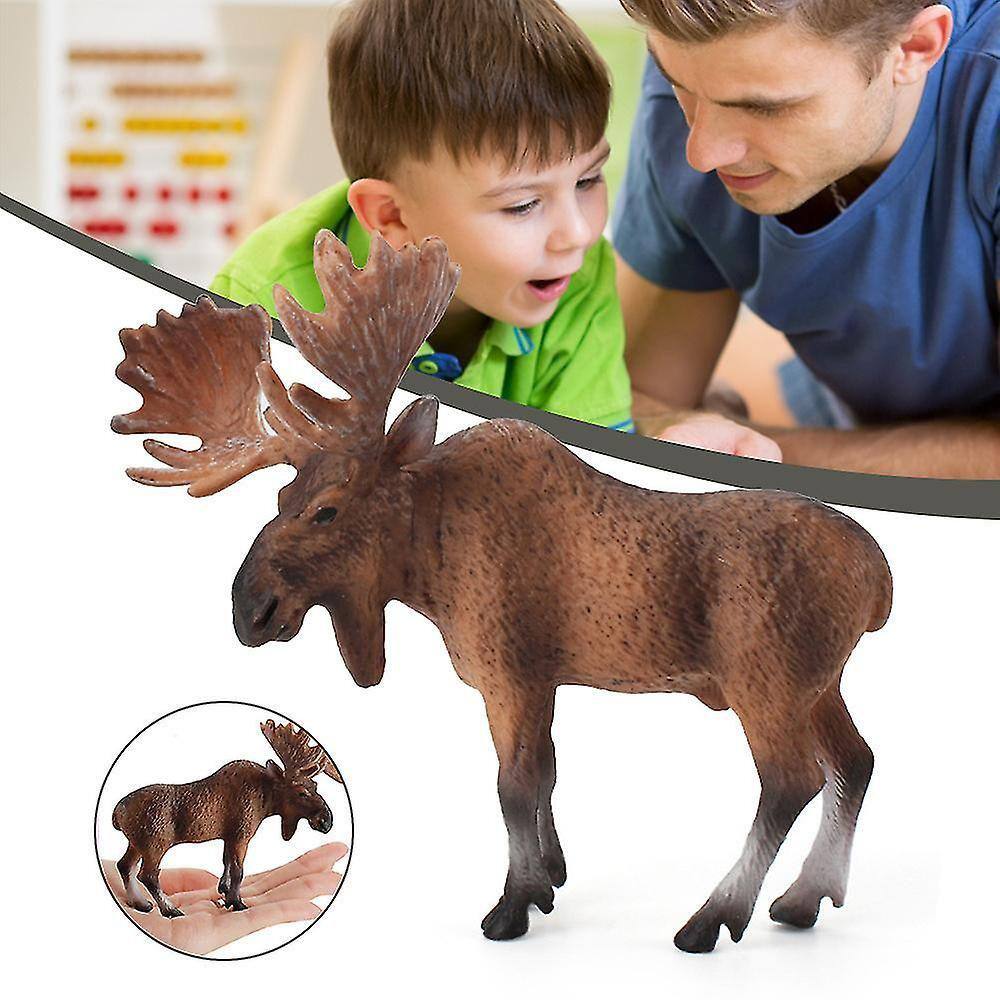 Ornamento decorativo Sajy Elk Solid PVC Action Figure 12,5 cm