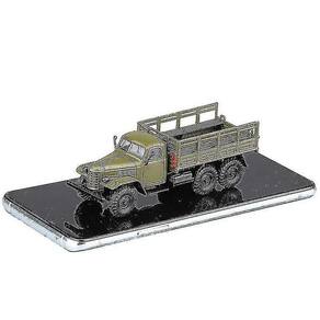 Veículo de transporte militar modelo: liga CA30 em escala 1:64