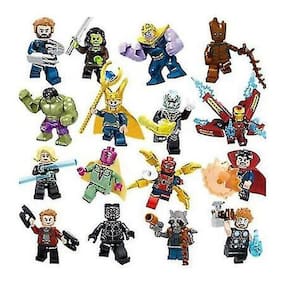 Conjunto de minibonecos Marvel Super Heroes Avengers Infinity War x