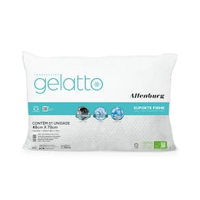 Travesseiro Altenburg Gelatto 48x70cm Toque Gelado Firme