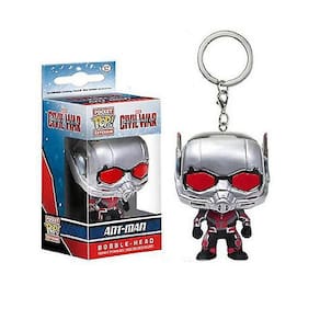 Chaveiro Action Figure Sajy Superhero de 5 cm em PVC