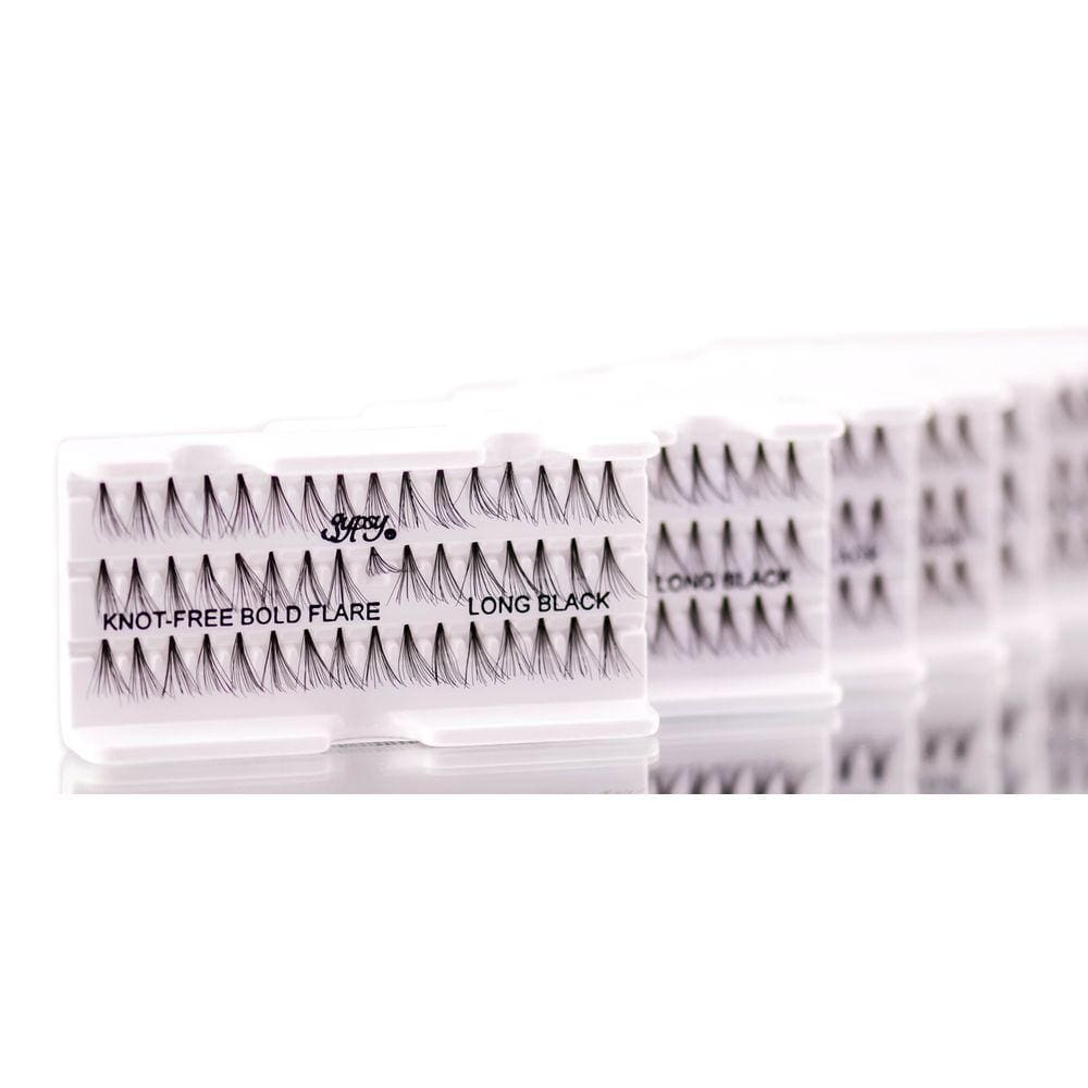 Cílios pretos Bold Flare Individual Free Knot, Ardell, 100 unidades