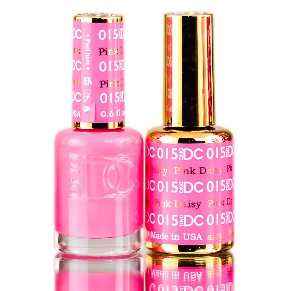 Verniz em gel Duo DND DC Pink Daisy 015 15 mL