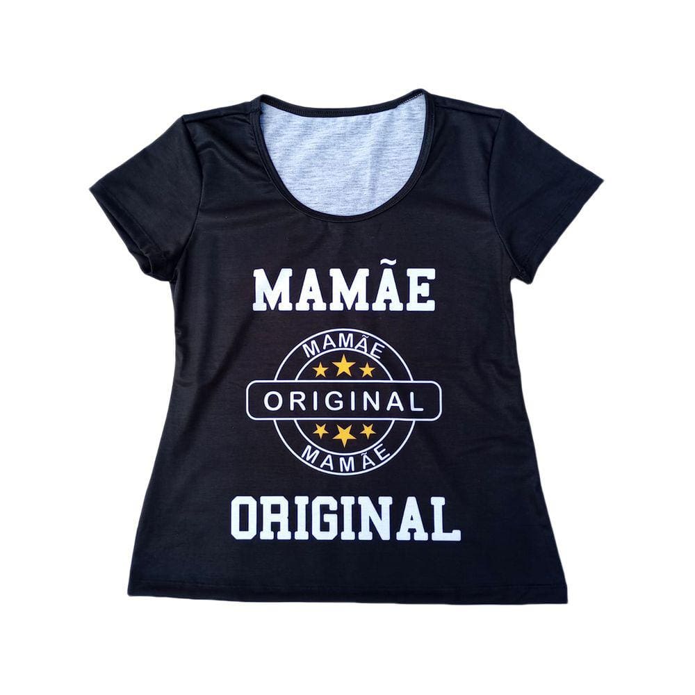 Camiseta Adulta Feminina Mamãe