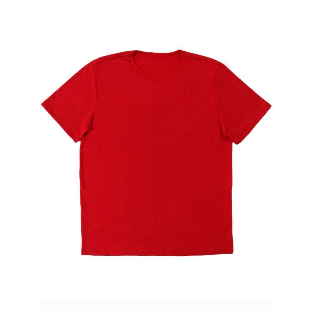 Camiseta Adulta Masculina Básica Lisa