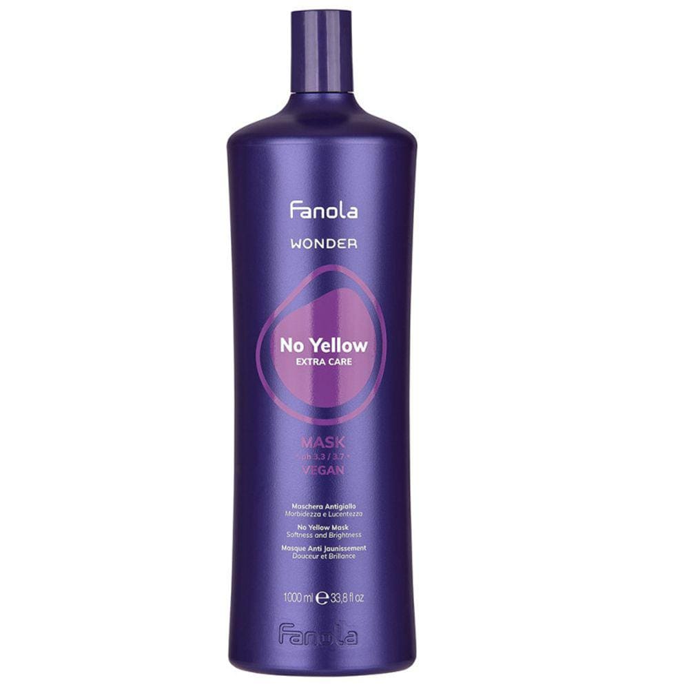 Máscara Fanola Wonder No Yellow Extra Care 1000ml