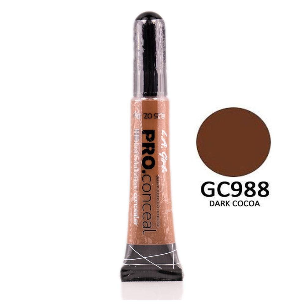 Corretivo LA Girl Pro Conceal HD Dark Cocoa GC988