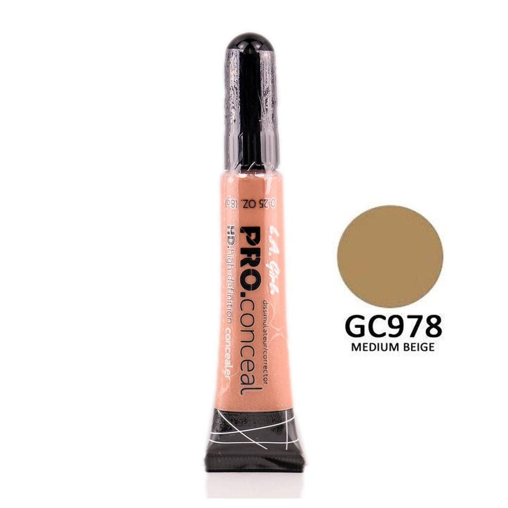 Corretivo LA Girl Pro Conceal HD Bege Médio GC978