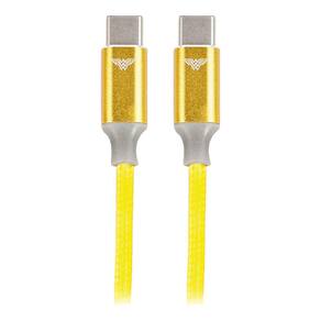 Cabo Usb-C Para Usb-C Dc Mobile Mulher Maravilha 1.50Mt 2.4A 12W 5+