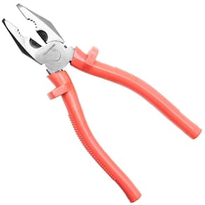 Kit C/ 10 Alicate Universal 8 Aço Cabo Pvc Reforçado Atacado