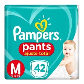 Fralda Infantil Pampers Pants Ajuste Total Mega Tamanhos