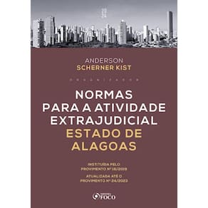 Normas Para A Atividade Extrajudicial Estado De Alagoas - 1ª Ed - 2024
