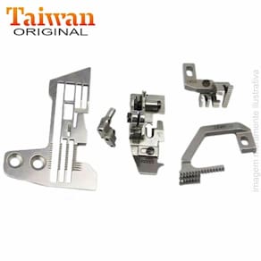 Conjunto De Peças Para Costura Interlock Bitola Leve Série 757F- Chapa E982