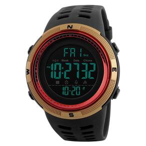 Relógio ALCADAN SK 1251 Digital para homens com cronômetro à prova d`água
