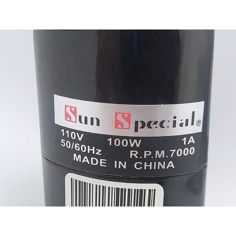 Mini Motor 100w Preto SSC-100 110v - Sun Special