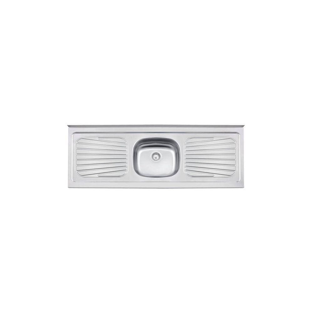 Pia De Apoio Tramontina New Raggi 40 Em Aço Inox 150x52 Cm Tramontina