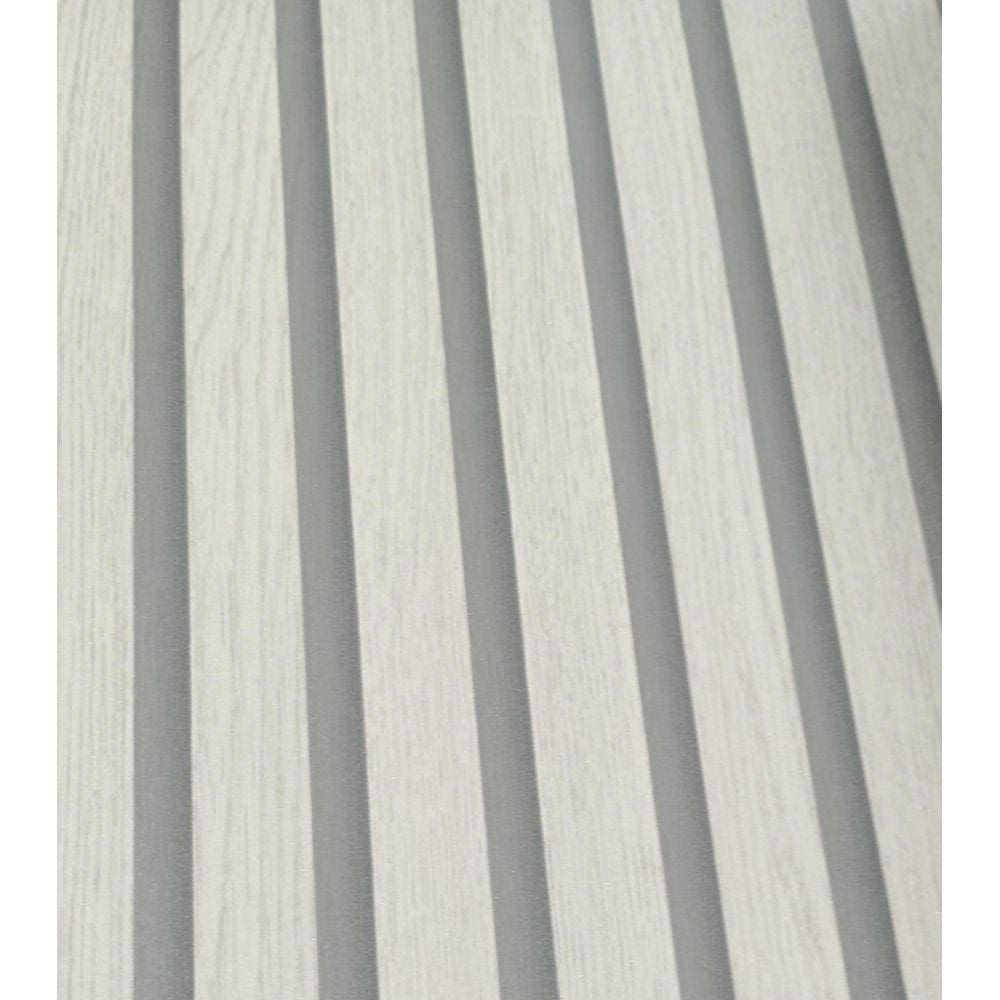 Papel De Parede Vinilico Estilo Ripado Marfim - Unique 5066
