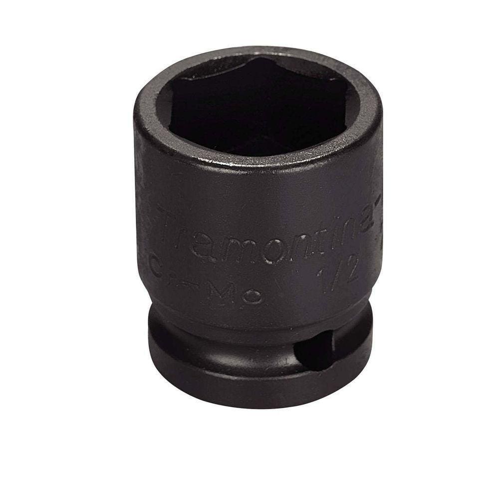 Soquete De Impacto Sextavado Em Aço Cromo Molibdênio 24 Mm - Encaixe 1-2\`\` Pro