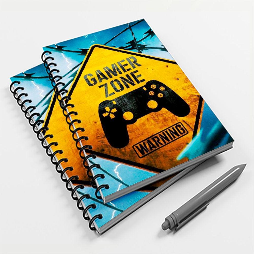 Caderno Universitário 96 fls Gamer Zone