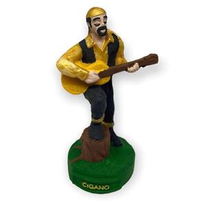 Escultura Cigano Em Resina 11 Cm Umbanda Candomblé