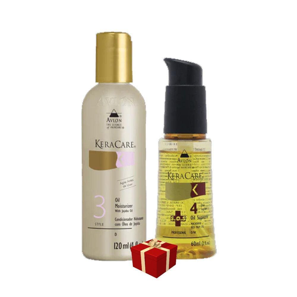 Keracare Avlon Oil Supreme 60Ml + Oil Moisturize 120Ml