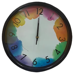 Relógio de Parede 30x4cm N239575-0 Preto - Quanhe