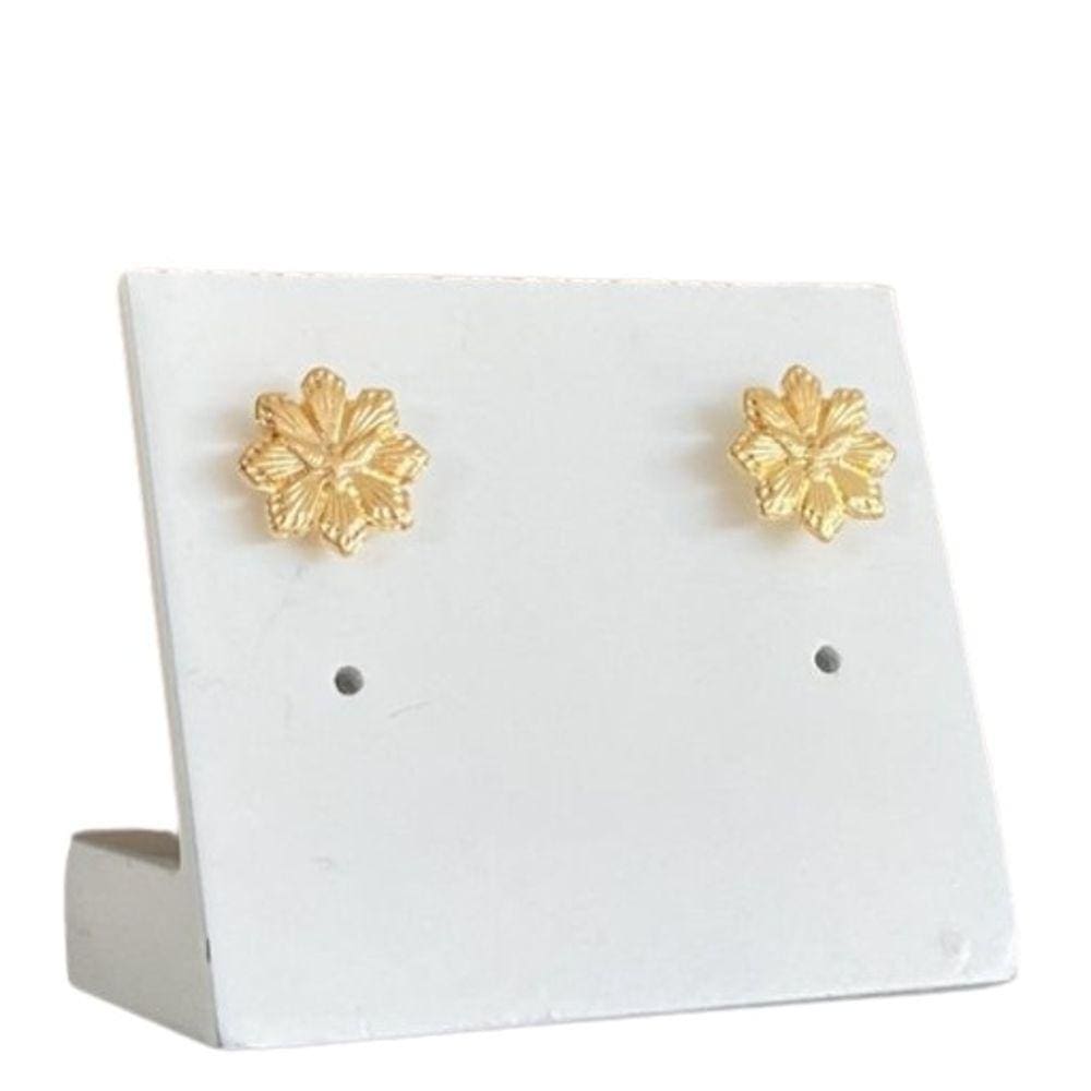 Brinco Folheado Divino Espirito Santo Flor