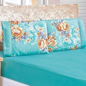 Jogo De Cama Micropercal 200 Fios Naturale Queen 03 Peças - Jasmine