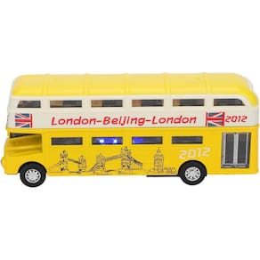 Toy Bus Accurate Mold Alloy Front para coleção de decoração