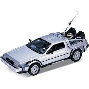Toy Welly 09066 Back in Die In Future 1 Delorean Time Machin