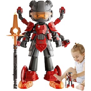 Conjunto de blocos de construção Hero Bricks, brinquedo de ação para crianças