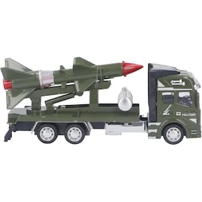 Caminhão militar de liga de veículo de brinquedo para uso em festivais
