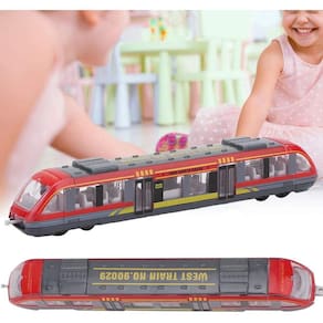 Train Model Car Toy Kids Simulation Alloy Train Model Car