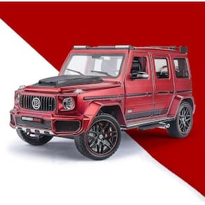 Carro de liga metálica fundida sob pressão Mercedes-Benz Brabus G80 em escala 1:24