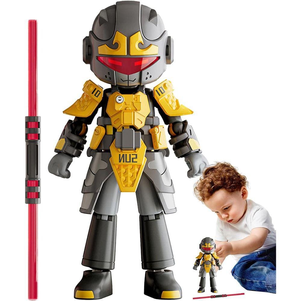 Conjunto de blocos de construção Hero Bricks, brinquedo de ação para crianças