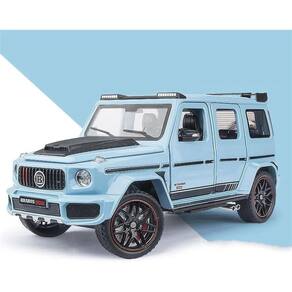 Carro de liga metálica fundida sob pressão Mercedes-Benz Brabus G80 em escala 1:24