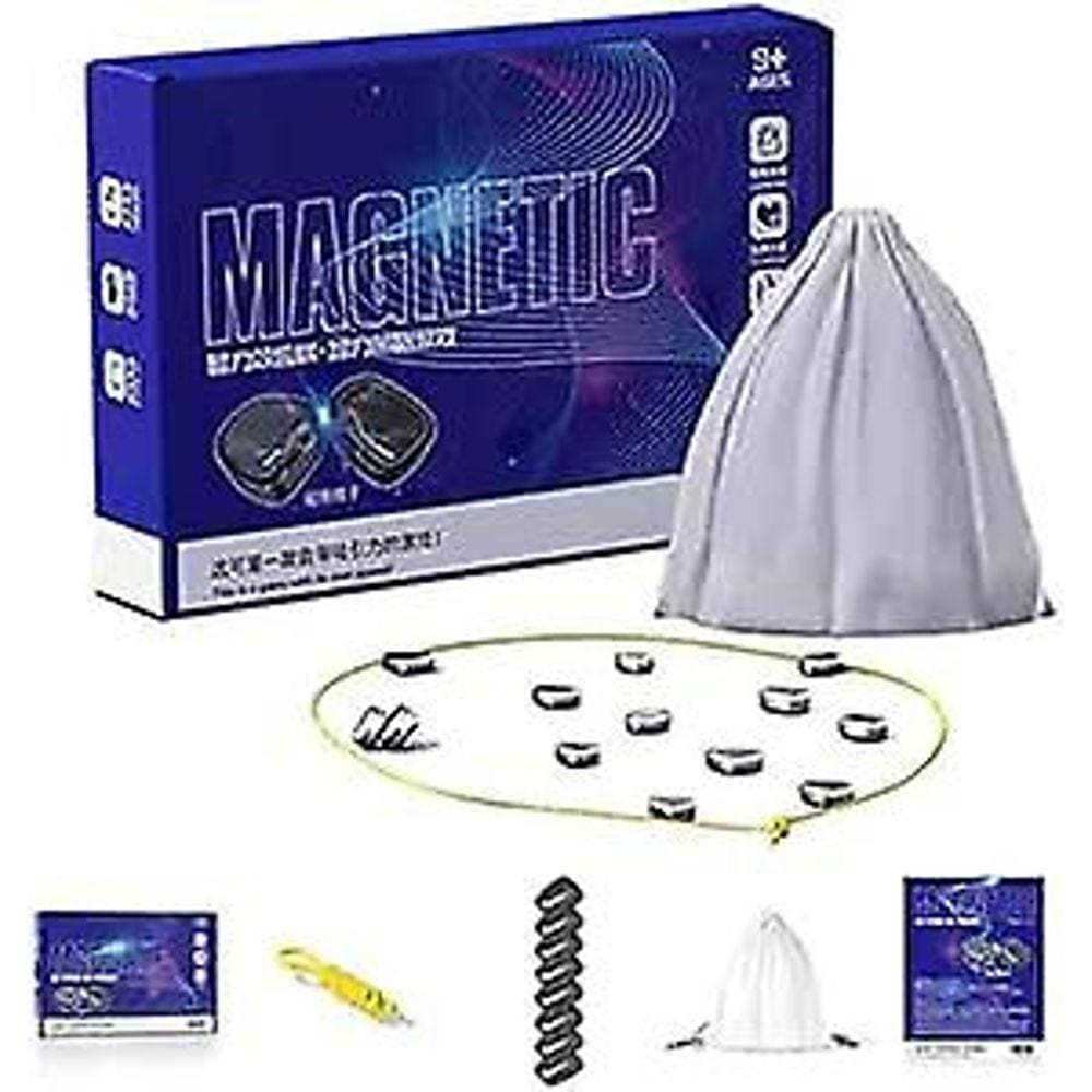 Tabuleiro magnético para jogos de xadrez com peças magnéticas