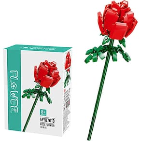 Conjunto de buquês de flores Shienfir Endless Flower Blocks para mulheres